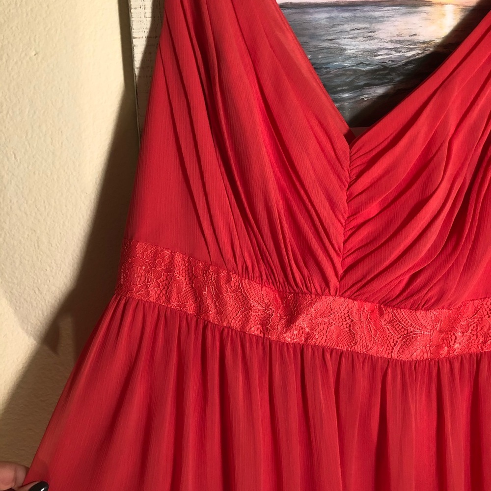 Pink prom dress